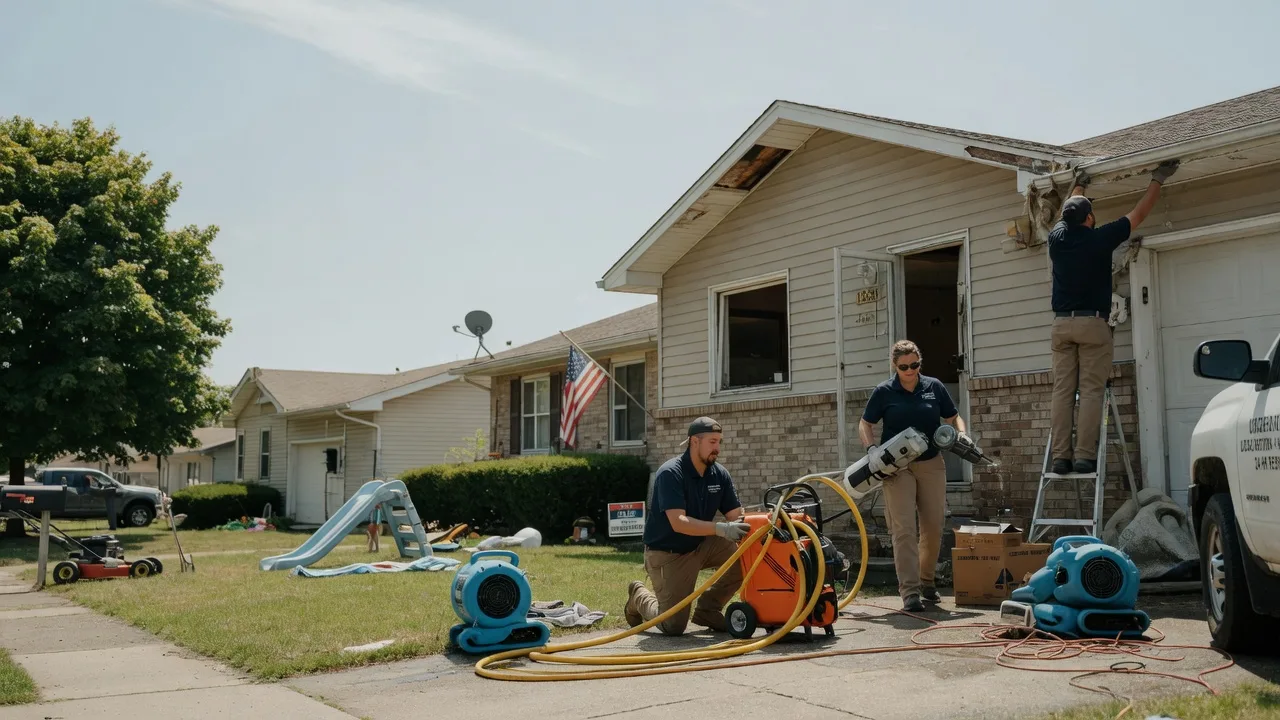 Water Damage Restoration in Luxemburg, IA near me